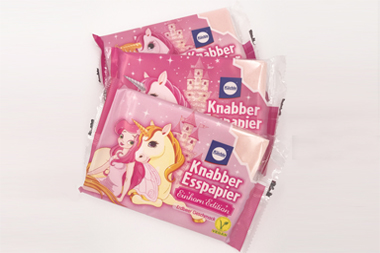Knabber Eßpapier